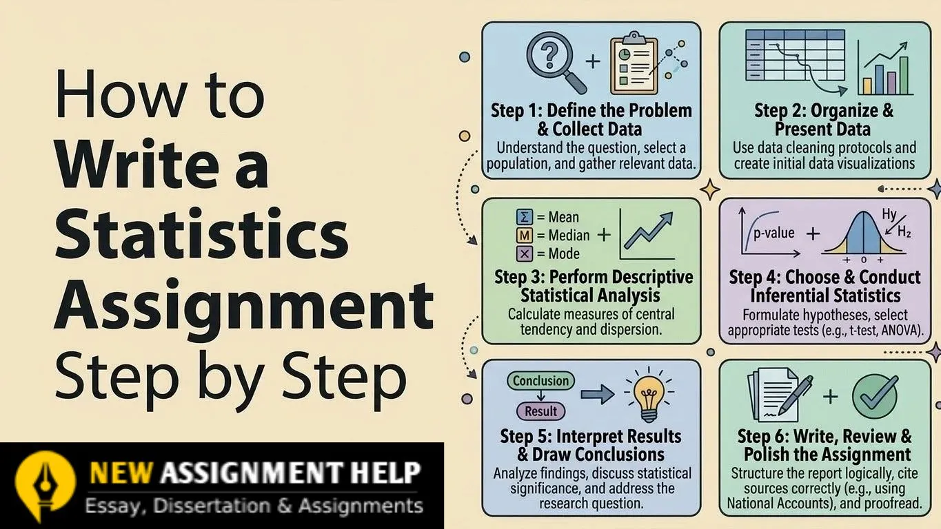 Statistics assignment step by step guide for UK university students